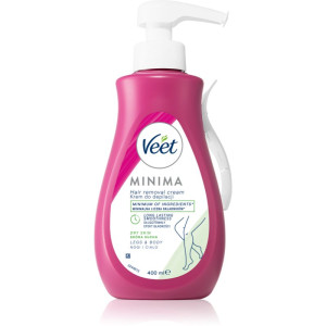 Veet Minima Dry Skin Fuktgivande hårborttagningskräm För torr hud 400 ml