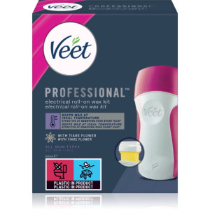 Veet Professional Tiare Flower Enthaarungsset auf Basis von Heißwachs