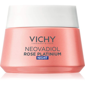 Vichy Neovadiol Rose Platinium ljusnande och återställande nattkräm för mogen hud 50 ml