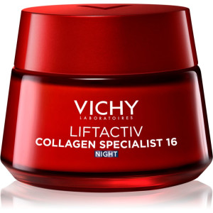 Vichy Liftactiv Collagen Specialist 16 Night Opstrammende natcreme mod rynker 50 ml