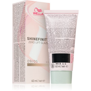 Wella Professionals Shinefinity Zero Lift Glaze hiusten puolikestoväri sävy 09/05 - Silk Blush 60 ml