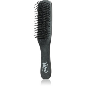 Wet Brush Detangler Brown Leather perie de par pentru barbati Black 1 buc