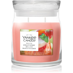 Yankee Candle White Strawberry Bellini geurkaars 368 g