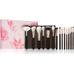 ZOEVA The Artists Brush Set Rose Golden Edition Rejse børstesæt