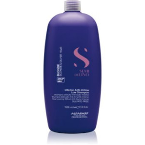 Alfaparf Milano Semi di Lino Blonde champô com cor para cabelo loiro e com madeixas 1000 ml. Semi di Lino Blonde
