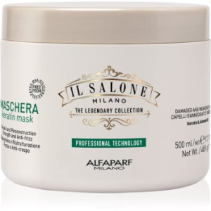 Alfaparf Milano Il Salone Milano Keratin máscara regeneradora para cabelos danificados 500 ml. Il Salone Milano Keratin