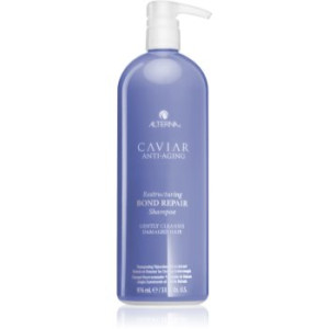 Alterna Caviar Anti-Aging Restructuring Bond Repair champô renovador para cabelo fraco 976 ml. Caviar Anti-Aging Restructuring Bond Repair