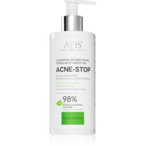 Apis Natural Cosmetics Acne-Stop Home TerApis tónico de limpeza calmante para pele oleosa e problemática 300 ml. Acne-Stop Home TerApis