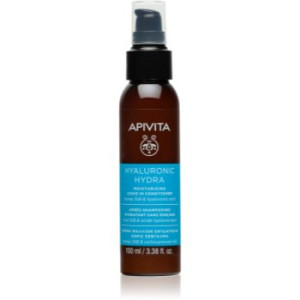 Apivita Hyaluronic Hydra Leave In Conditioner condicionador sem enxaguar com efeito hidratante 100 ml. Hyaluronic Hydra Leave In Conditioner