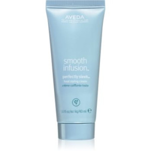Aveda Smooth Infusionâ„¢ Perfectly Sleekâ„¢ Heat Styling Cream creme termo-protetor para suavizar os cabelos rebeldes anti-frizz 40 ml. Smooth Infusionâ„¢