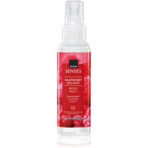 Avon Senses Raspberry Delight spray corporal refrescante 100 ml. Senses Raspberry Delight