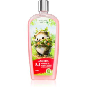 Bohemia Gifts & Cosmetics Bohemia Herbs Strawberry banho de espuma e gel de duche 500 ml. Bohemia Herbs Strawberry