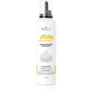 Brelil Professional Milky Sensation Hair BB Mousse espuma de hidratação para cabelos crespos e inflexíveis 250 ml. Milky Sensation Hair BB Mousse