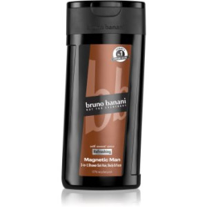 Bruno Banani Magnetic Man gel de duche perfumado 3 em 1 para homens 250 ml. Magnetic Man