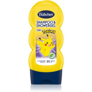 Bübchen Shampoo & Shower Gel Pokémon champô e gel de banho para crianças 230 ml. Shampoo & Shower Gel Pokémon