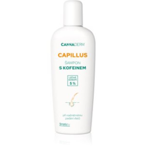 Cannaderm Capillus Caffeine shampoo champô com óleo de cannabis 150 ml. Capillus Caffeine shampoo