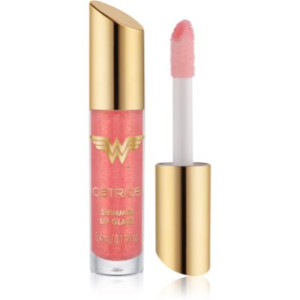 Catrice Wonder Woman brilho labial hidratante tom 020 Brave And Powerful 3.4 ml. Wonder Woman