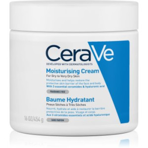 CeraVe Moisturizers creme hidratante de rosto e corpo para pele seca a muito seca 454 g. Moisturizers