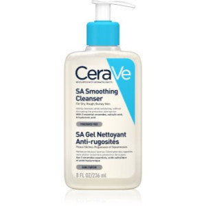 CeraVe SA emulsão de limpeza e suavizante para pele normal e seca 236 ml. SA