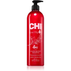 CHI Rose Hip Oil Shampoo champô para cabelo pintado 739 ml. Rose Hip Oil Shampoo