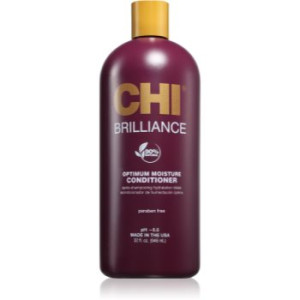 CHI Brilliance Optimum Moisture Conditioner condicionador hidratante para cabelo seco a danificado 946 ml. Brilliance Optimum Moisture Conditioner