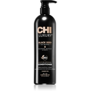 CHI Luxury Black Seed Oil Moisture Replenish Conditioner condicionador hidratante para fácil penteado de cabelo 739 ml. Luxury Black Seed Oil Moisture