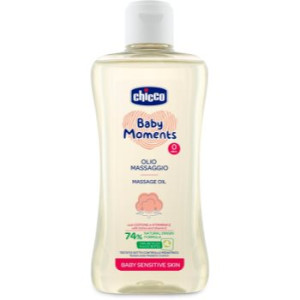 Chicco Baby Moments Sensitive óleo de massagem 200 ml. Baby Moments Sensitive