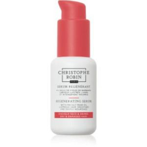 Christophe Robin Regenerating Serum with Prickly Pear Oil sérum regenerador para cabeloseco, danificado e quimicamente tratado 50 ml. Regenerating