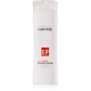 CutisHelp Health Care P.E. - Dandruff - Eczema champô de cânhamo para sinais de eczema e caspa 200 ml. Health Care P.E. - Dandruff - Eczema