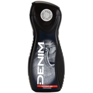 Denim Black gel de duche para homens 250 ml. Black