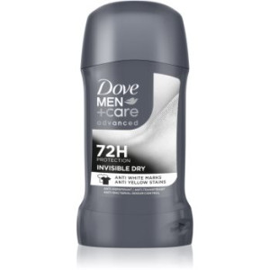 Dove Men+Care Invisble Dry antitranspirante sólido contra as manchas branca 50 ml. Men+Care Invisble Dry