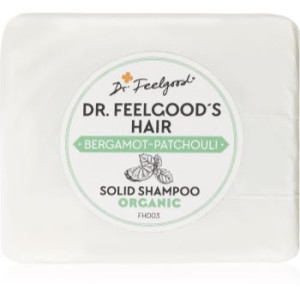 Dr. Feelgood Bergamot-Patchouli champô sólido orgânico 100 g. Bergamot-Patchouli