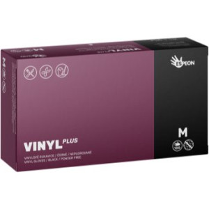 Espeon Vinyl Plus luvas de vinil sem pó tamanho M 100 un.. Vinyl Plus