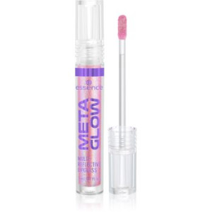 Essence META GLOW MULTI-REFLECTIVE brilho de lábios com efeito holográfico tom 03 Pink Vision 3 ml. META GLOW MULTI-REFLECTIVE