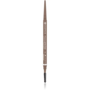Essence Micro Precise lápis impermeável para sobrancelhas com escova tom 02 Taupe 0.05 g. Micro Precise