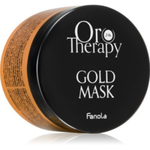 Fanola Oro Therapy Gold Mask máscara hidratante para cabelo seco e rebelde 300 ml. Oro Therapy Gold Mask