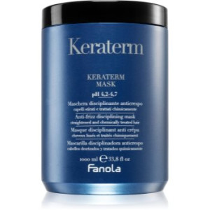 Fanola Keraterm Mask máscara alisante para cabelos crespos e inflexíveis 1000 ml. Keraterm Mask