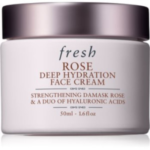 fresh Rose Deep Hydration Face Cream creme facial hidratante com ácido hialurónico 50 ml. Rose Deep Hydration Face Cream