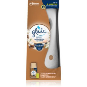 Glade Automatic Spray Sandalwood & Jasmine ambientador automático com recarga Sandalwood & Jasmine 269 ml. Automatic Spray Sandalwood & Jasmine