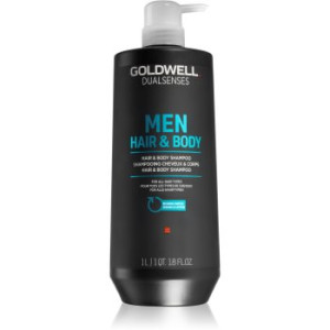Goldwell Dualsenses For Men champô e gel de duche 2 em 1 1000 ml. Dualsenses For Men