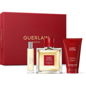 Guerlain Habit Rouge coffret edição limitada para homens . Habit Rouge