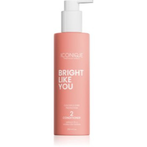 ICONIQUE Professional BRIGHT LIKE YOU Colour & Shine Protection Conditioner condicionador restaurador para cabelo pintado 250 ml. BRIGHT LIKE YOU