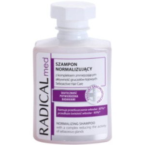 Ideepharm Radical Med Normalize champô para cabelo e couro cabeludo oleosos 300 ml. Radical Med Normalize