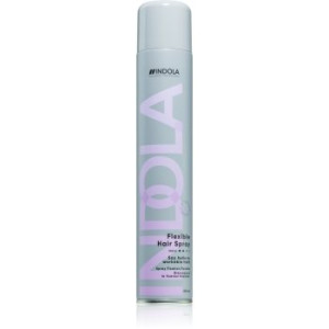 Indola Flexible Hair Spray laca de cabelo para fixação natural 500 ml. Flexible Hair Spray