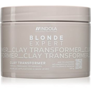 Indola Blond Expert Clay Transformer pó descolorante para cabelo loiro e grisalho 120 g. Blond Expert Clay Transformer