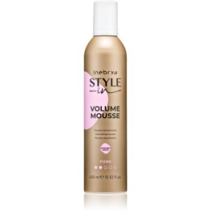 Inebrya Style-In Volume Mousse espuma volumizadora para cabelo 400 ml. Style-In Volume Mousse