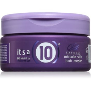 it's a 10 Miracle Silk Hair mask máscara de nutrição profunda 240 ml. Miracle Silk Hair mask