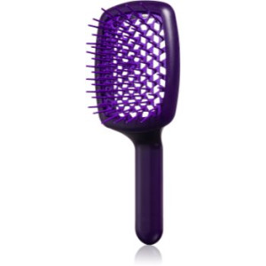 Janeke Curvy "M" Vented Brush escova plana para finalização térmica de cabelo 21 x 8,5 x 4 cm 1 un.. Curvy "M" Vented Brush