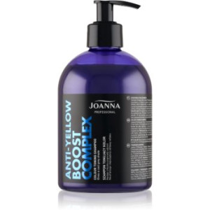 Joanna Professional Color Boost Complex champô revitalizante para cabelo loiro e grisalho 500 g. Professional Color Boost Complex