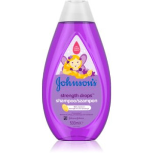 Johnson's® Strenght Drops champô reforçador para crianças 500 ml. Strenght Drops